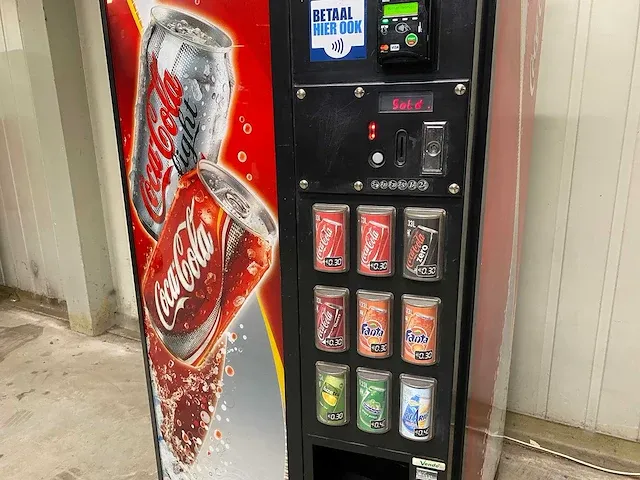Vendo - vdi 544 - frisdrankautomaat - vending machine - afbeelding 5 van  10