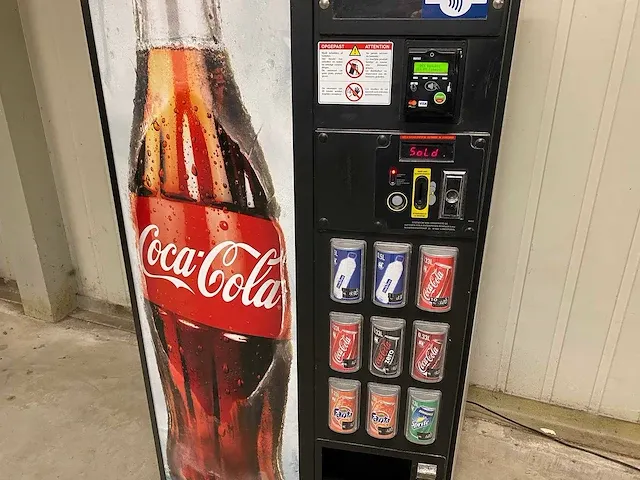 Vendo - vdi 544 - frisdrankautomaat - vending machine - afbeelding 4 van  8