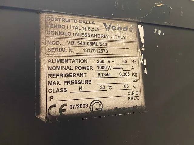 Vendo - vdi 544 - frisdrankautomaat - vending machine - afbeelding 4 van  12