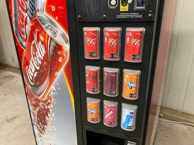 Vendo - vdi 544 - frisdrankautomaat - vending machine - afbeelding 10 van  12