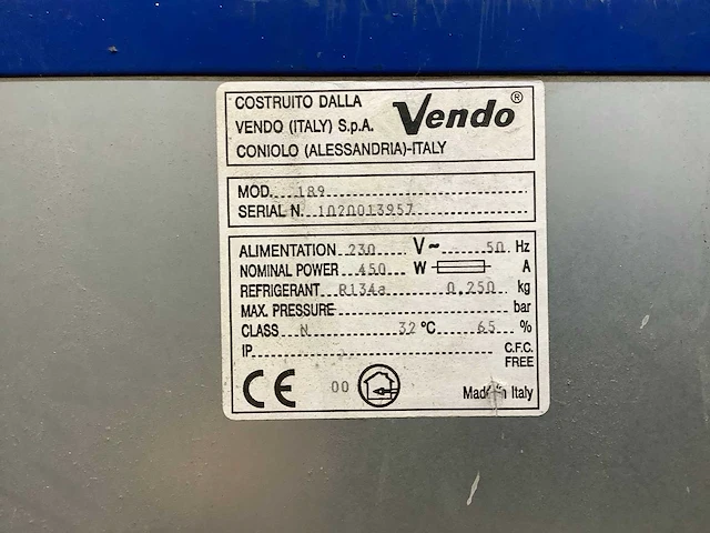 Vendo 189 verkoopautomaat - afbeelding 10 van  10
