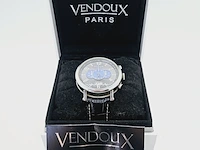 Vendoux ls12019-01 chronograaf herenhorloge - incl. doos - afbeelding 3 van  7