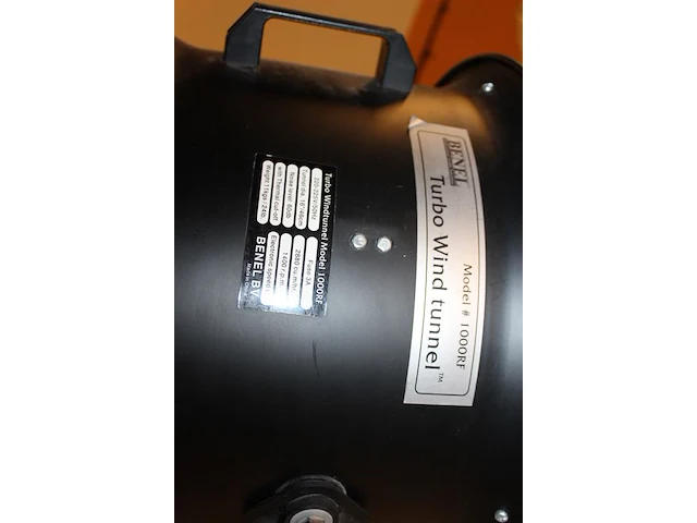Ventilator benel turbo windtunnel 1000 rf op statief met hoogte 132 cm. - afbeelding 3 van  3