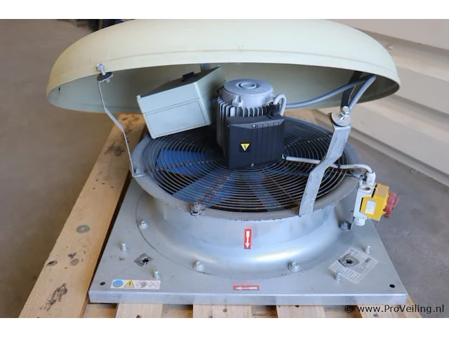 Ventinet dakventilator type vn-roof ah 454 m - 0,25kw - toevoer - afbeelding 3 van  7