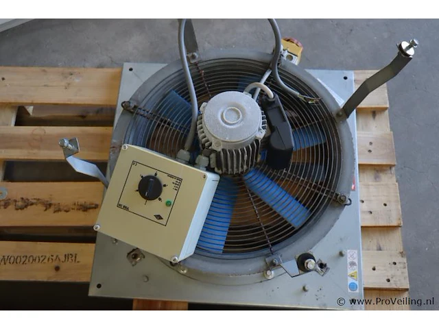 Ventinet dakventilator type vn-roof ah 454 m - 0,25kw - toevoer - afbeelding 7 van  7