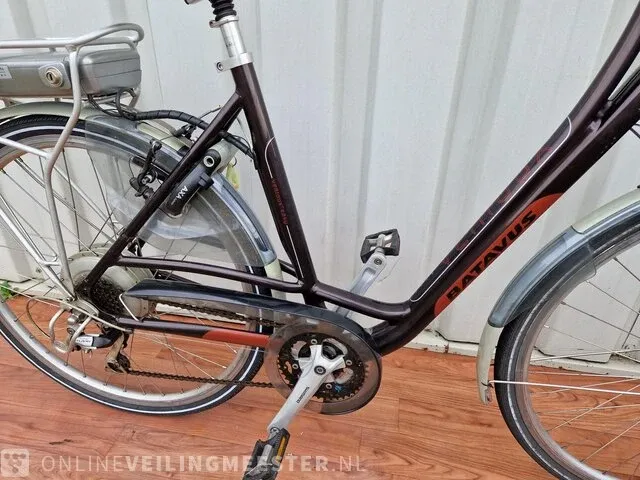 Ventoux e-bike/ elektrische fiets batavus, paars - afbeelding 10 van  16