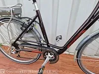 Ventoux e-bike/ elektrische fiets batavus, paars - afbeelding 10 van  16