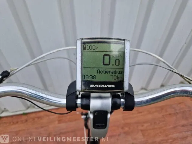 Ventoux e-bike/ elektrische fiets batavus, paars - afbeelding 15 van  16