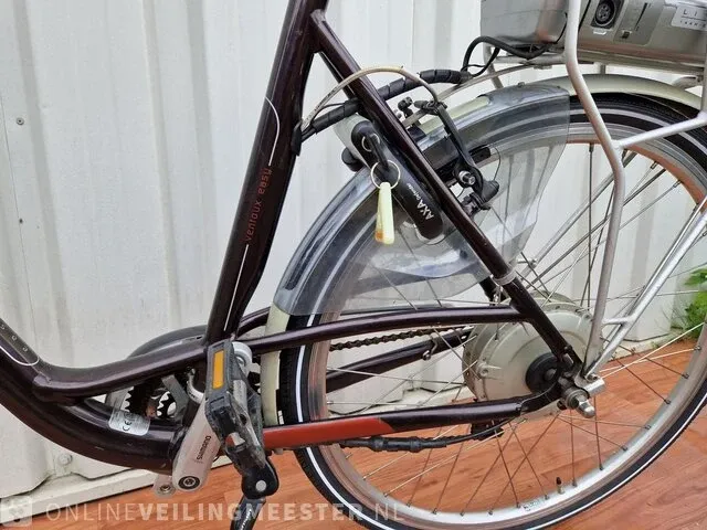 Ventoux e-bike/ elektrische fiets batavus, paars - afbeelding 16 van  16