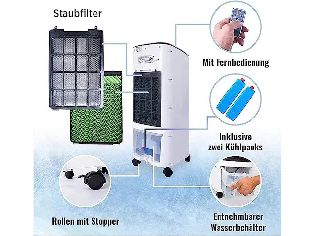 Veova air cooler pro - afbeelding 3 van  7