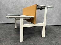 Vepa - elektrisch zit/sta duo bureau 160x80 - mosterdgeel - afbeelding 3 van  15