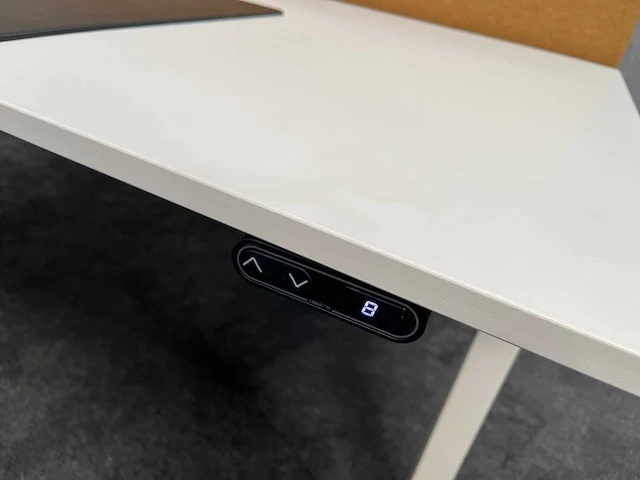 Vepa - elektrisch zit/sta duo bureau 160x80 - mosterdgeel - afbeelding 5 van  15