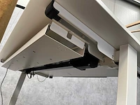 Vepa - elektrisch zit/sta duo bureau 160x80 - mosterdgeel - afbeelding 13 van  15