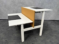 Vepa - elektrisch zit/sta duo bureau 160x80 - mosterdgeel - afbeelding 15 van  15