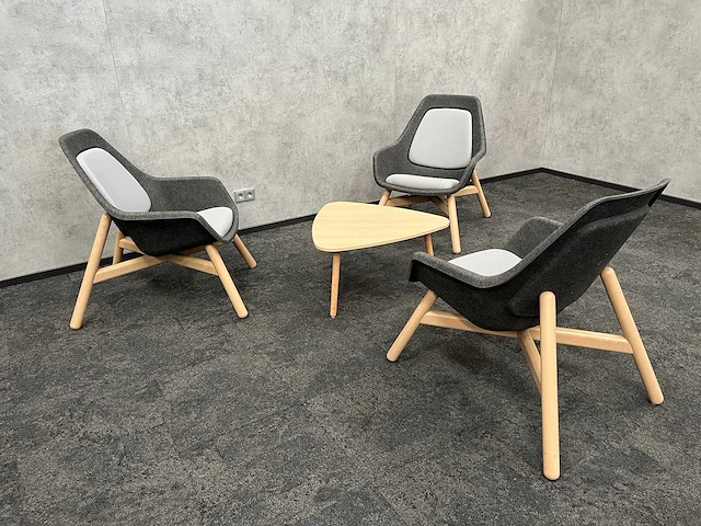 Vepa felt pet-vilt - design lounge set - plastic whale - afbeelding 8 van  17
