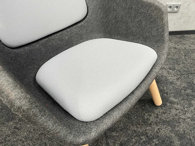 Vepa felt pet-vilt - design lounge set - plastic whale - afbeelding 16 van  17