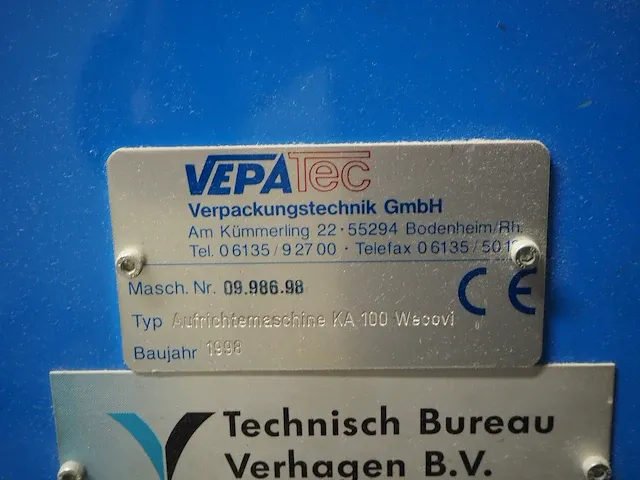 Vepatec verpackungstechnik gmbh - afbeelding 4 van  18