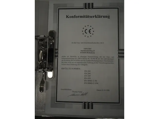 Vepatec verpackungstechnik gmbh - afbeelding 10 van  18