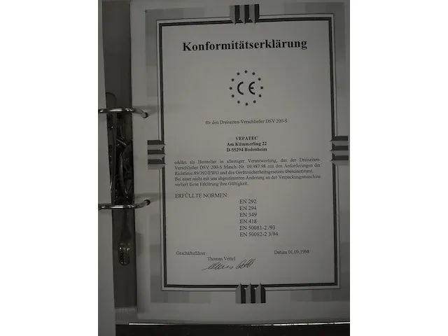 Vepatec verpackungstechnik gmbh - afbeelding 13 van  20