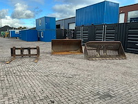 Verachtert / veraned bakkenset + lepelset voor shovel / wiellader