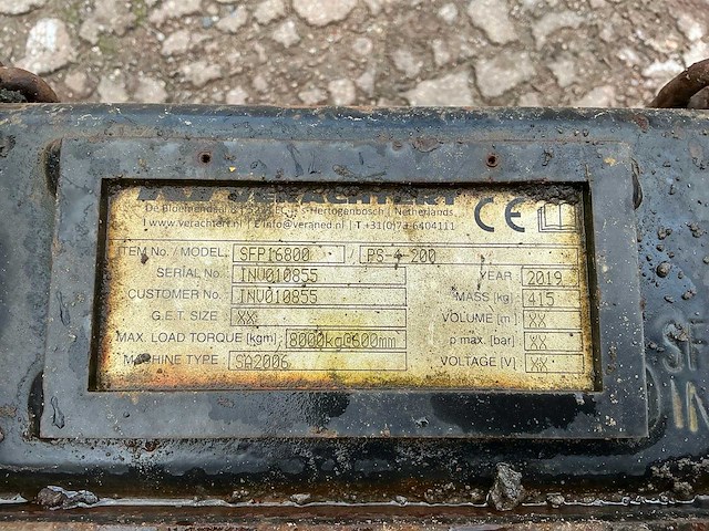 Verachtert / veraned bakkenset + lepelset voor shovel / wiellader - afbeelding 19 van  26