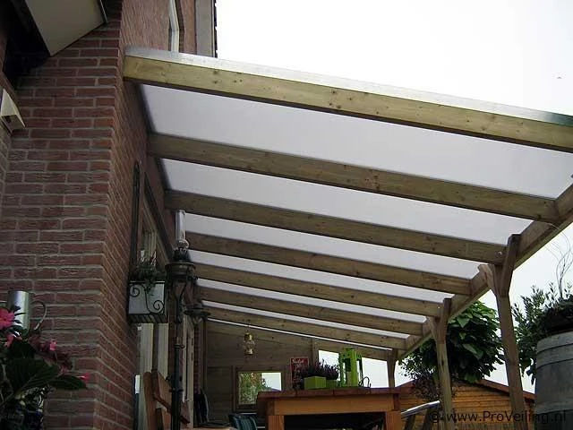 Veranda dak, pergolux polycarbonaat 16 mm dik helder - afbeelding 5 van  5