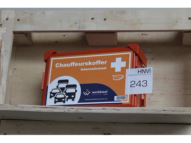 Verbandtrommel met wandbeugel - afbeelding 1 van  1