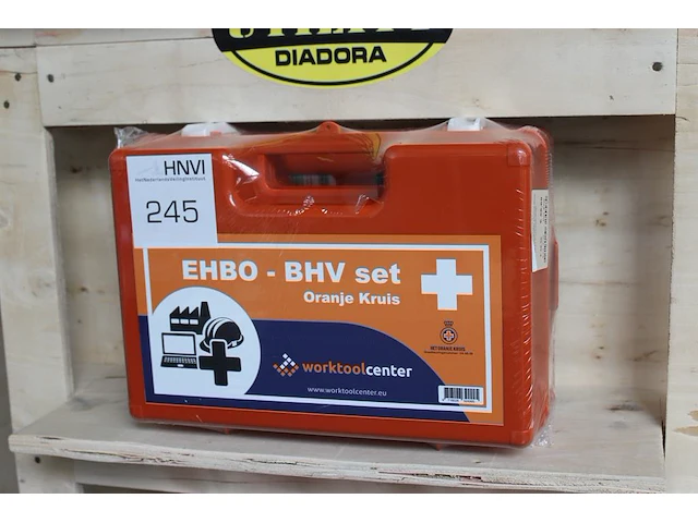 Verbandtrommel/bhv-set - afbeelding 1 van  1