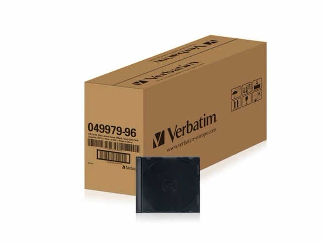 Verbatim cd doosje plat (200x) - afbeelding 1 van  1