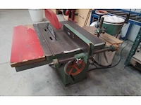 Verboom - zaagtafel met afzuiging - zaagtafel