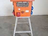 Verdeelkast 125a cee jäger direkt, quatro 125a, bouwjaar 2006, (16-6/230v, 32-4/400v, 63-2/400v) - afbeelding 2 van  8