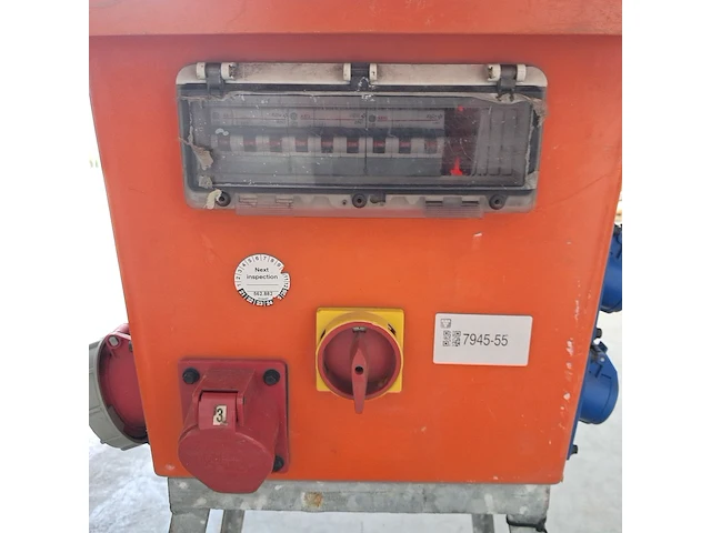 Verdeelkast 125a cee jäger direkt, quatro 125a, bouwjaar 2006, (16-6/230v, 32-4/400v, 63-2/400v) - afbeelding 7 van  8