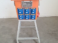 Verdeelkast 125a cee jäger direkt, quatro 125a, bouwjaar 2006, (16-6/230v, 32-4/400v, 63-2/400v) - afbeelding 4 van  8