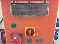 Verdeelkast 125a cee jäger direkt, quatro 125a, bouwjaar 2006, (16-6/230v, 32-4/400v, 63-2/400v) - afbeelding 6 van  8