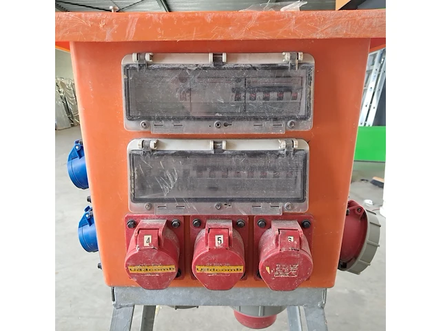 Verdeelkast 125a cee jäger direkt, quatro 125a, bouwjaar 2006, (16-6/230v, 32-4/400v, 63-2/400v) - afbeelding 8 van  8
