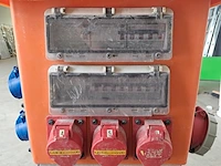 Verdeelkast 125a cee jäger direkt, quatro 125a, bouwjaar 2006, (16-6/230v, 32-4/400v, 63-2/400v) - afbeelding 8 van  8