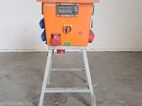 Verdeelkast 125a cee jäger direkt, quatro 125a, bouwjaar 2007, (16-6/230v, 32-4/400v, 63-2/400v) - afbeelding 1 van  8