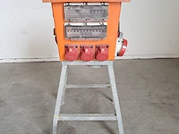 Verdeelkast 125a cee jäger direkt, quatro 125a, bouwjaar 2007, (16-6/230v, 32-4/400v, 63-2/400v) - afbeelding 4 van  8