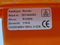 Verdeelkast 32a (32-2/400v, 16-6/230v ) jäger direkt, rondo 32a ra, bouwjaar 2013 - afbeelding 5 van  5