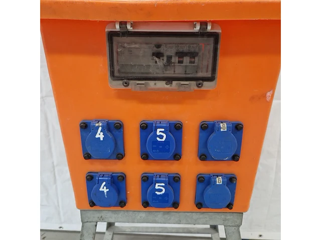 Verdeelkast 63a (16-6/230v, 32-3/400v) jäger direkt, quatro 63a ra, bouwjaar 2015 - afbeelding 5 van  6