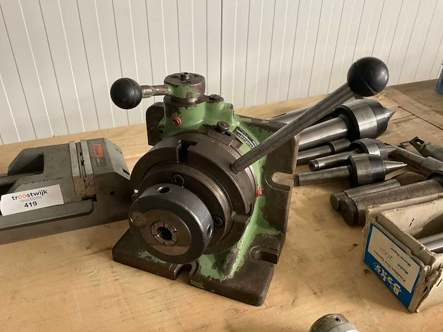 Verdeelkop, machineklem, magneetstatief - afbeelding 2 van  4