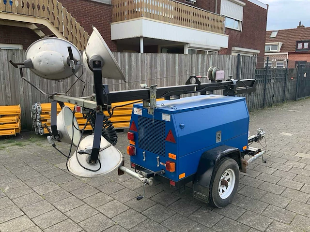 Verdegro lmw lichtmast aggregaat aanhangwagen - afbeelding 5 van  10