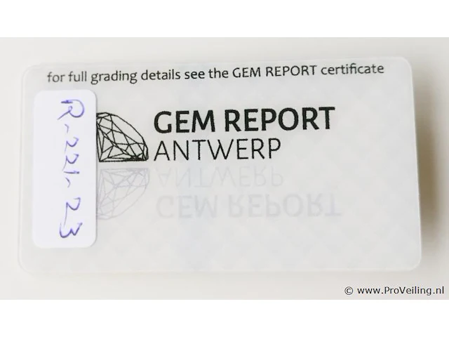 Verdelite 2.15ct gra certified - afbeelding 3 van  4