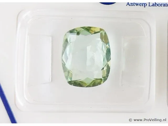 Verdelite 3.36ct algt certified - afbeelding 1 van  8