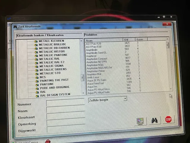 Verfmengmachine - afbeelding 17 van  34