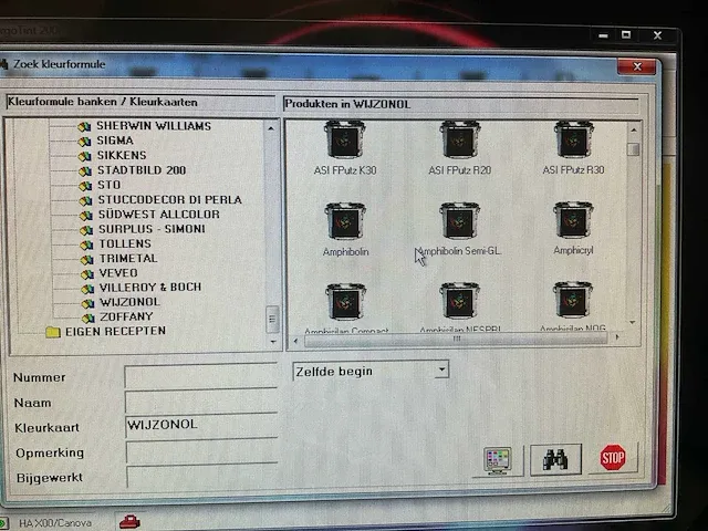 Verfmengmachine - afbeelding 20 van  34