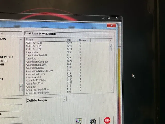 Verfmengmachine - afbeelding 19 van  34