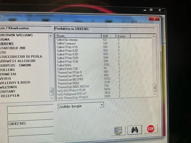 Verfmengmachine - afbeelding 21 van  34