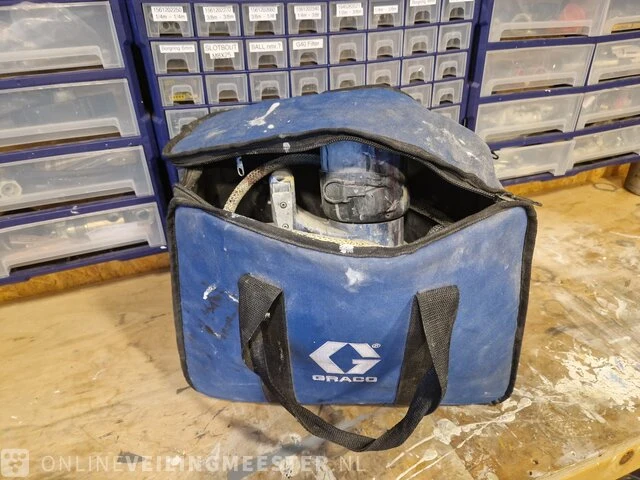 Verfspuit, graco, quickshot, blauw, 2024 - afbeelding 7 van  7