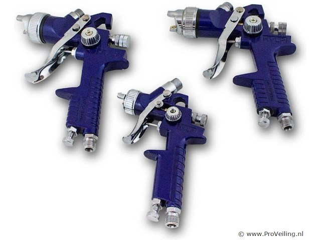 Verfspuitpistool 11-delig incl. koffer - afbeelding 5 van  6